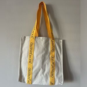 SOL DE JANEIRO RECYCLED CANVAS TOTE BAG , NEW AND VERY CUTESY